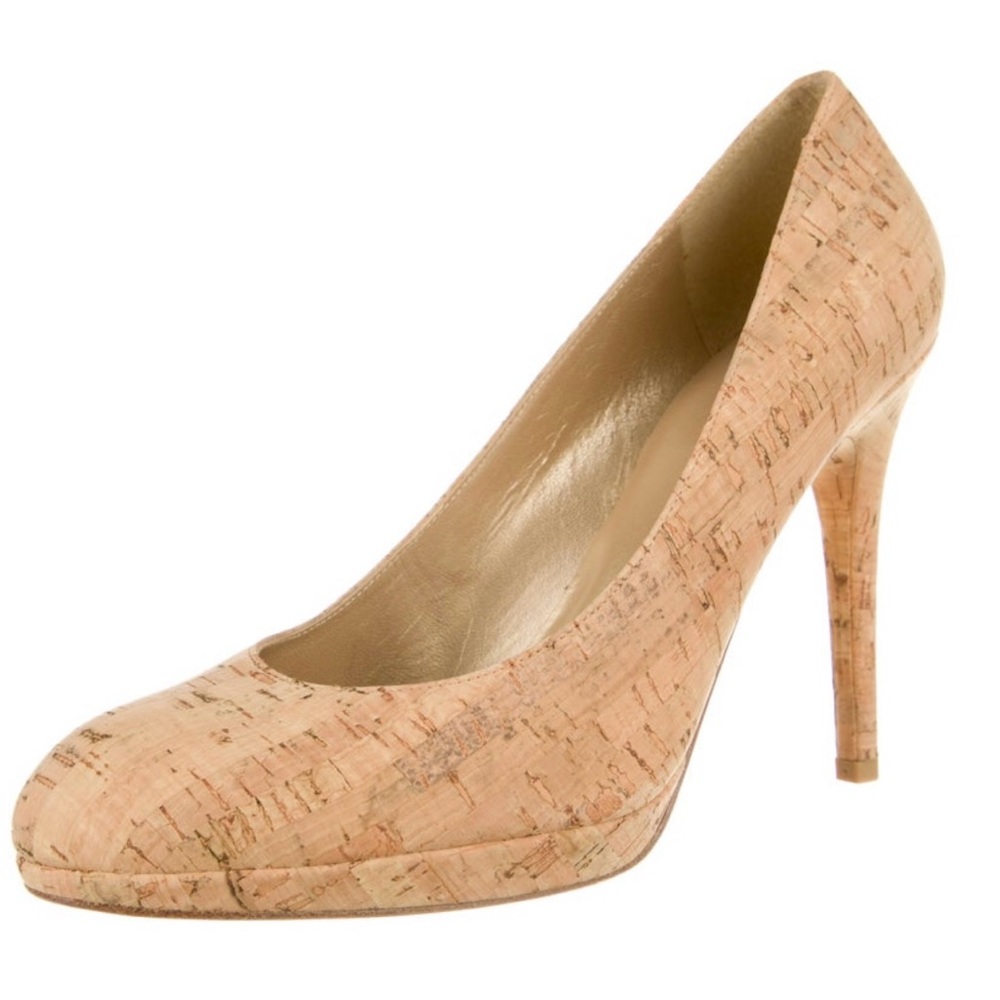 Stuart Weitzman Cork Platform heels Size 10
